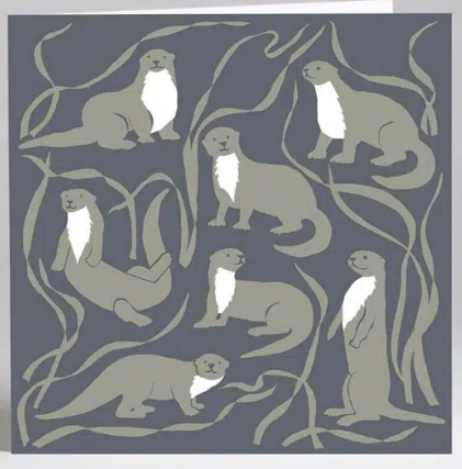 Otter Greetings Cards (Perkins & Morley)