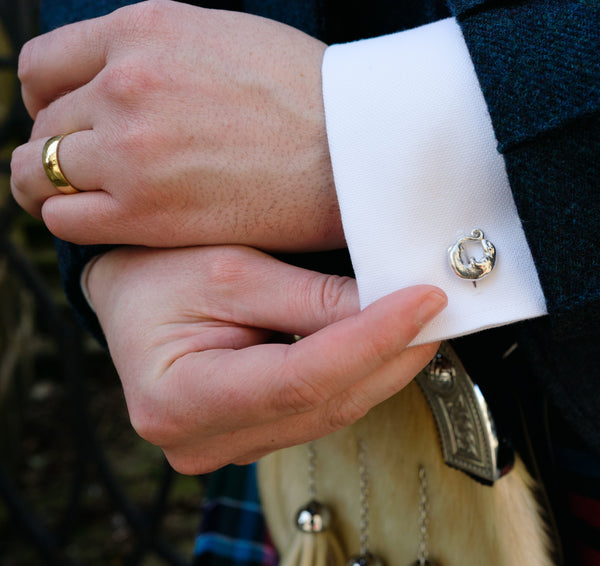 Beautiful handmade silver otter jewellery