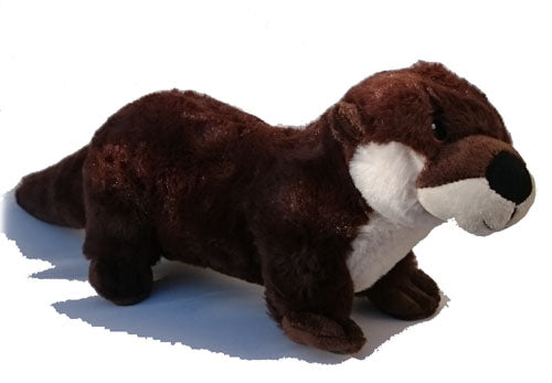Eco plush otter toys