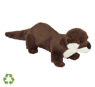 Eco plush otter toys
