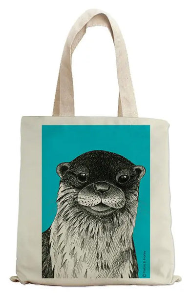 Wilder Otter design large tote (Perkins & Morley)