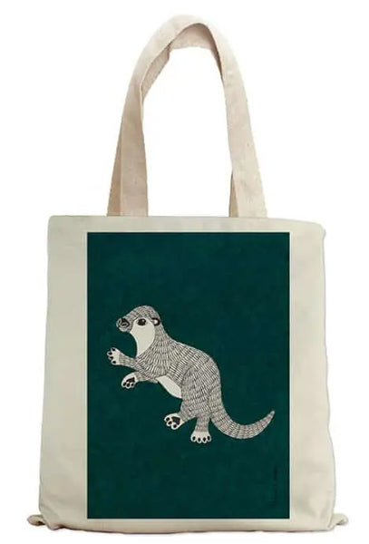 Wilder Otter design large tote (Perkins & Morley)