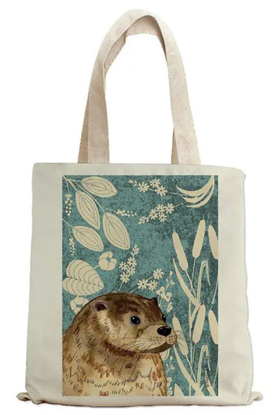 Wilder Otter design large tote (Perkins & Morley)