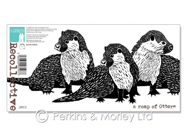 Otter Greetings Cards (Perkins & Morley)