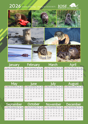 IOSF 2026 A5 Calendar - printable download