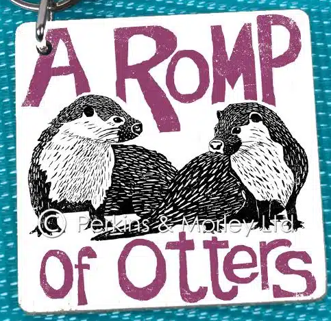 Otter Keyrings (Perkins & Morley)