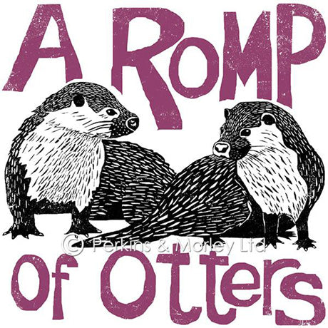 Otter Greetings Cards (Perkins & Morley)