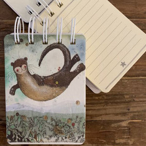 Alex Clark Cute Otter Notepads