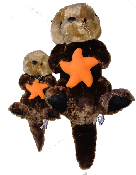 Sea Otter soft toys - 25 and 46cm