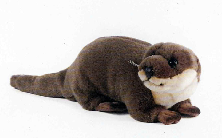 Living Nature plush otter soft toys