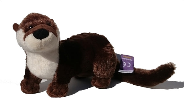 Cute plush otter